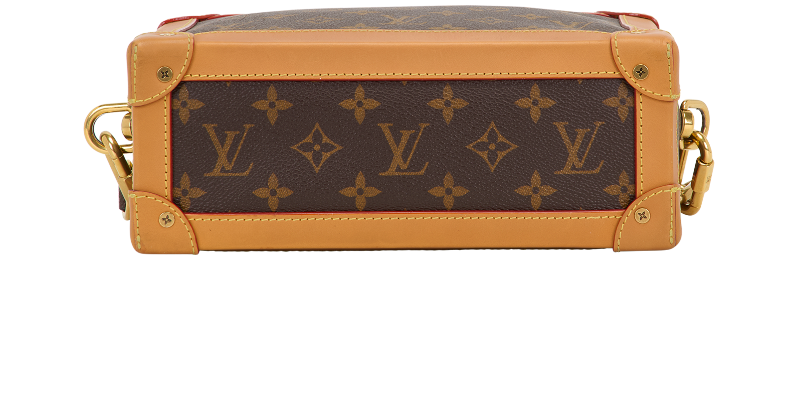 Trunk 25, &pound;1,400, Handbags, Brown, Canvas, Top view